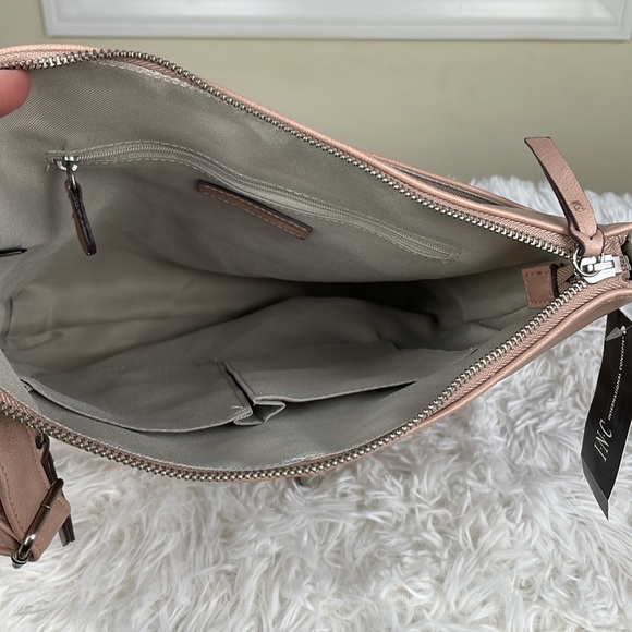 INC International Concepts ~ Riverton Messenger Large Crossbody ~ Dusty Rose~NWT - Picture 8 of 11
